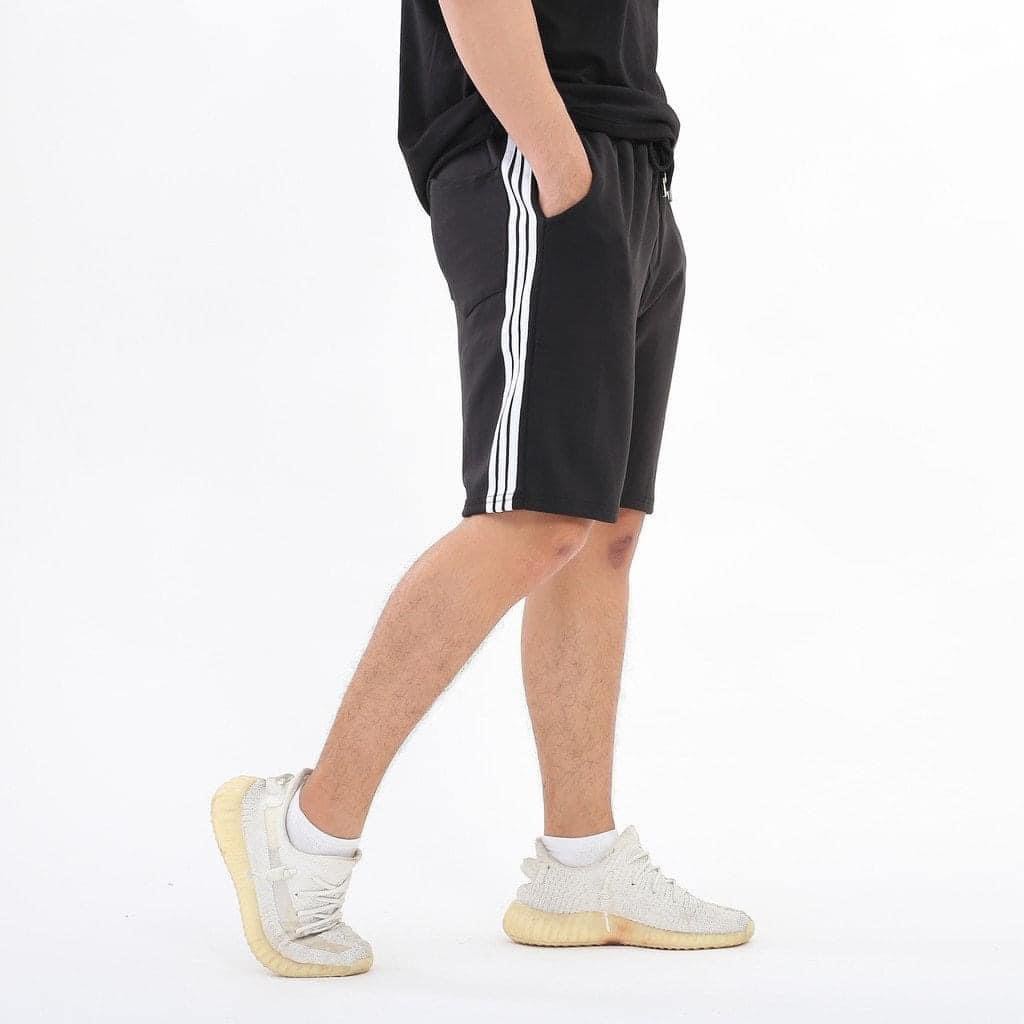 MQ Fashion - Quần short Nam thể thao lưng thun co giãn, mịn mát, có túi 2 bên, phối 3 sọc siêu Hot - New Hot | BigBuy360 - bigbuy360.vn