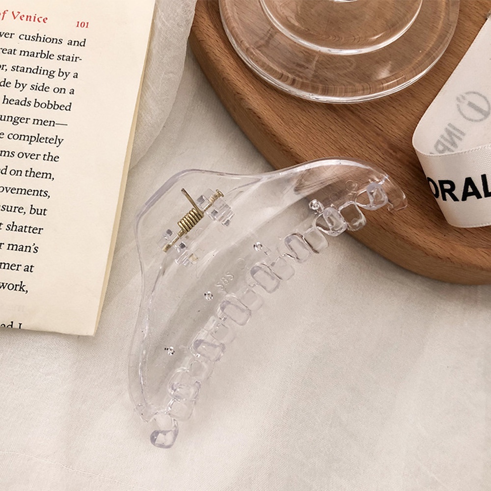 Kẹp tóc càng cua họa tiết hình học nhiều màu sắc phong cách Hàn Quốc cổ điển cho nữ