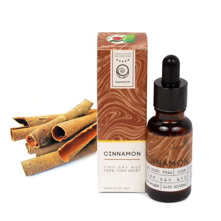 Tinh dầu quế Tâm Dược Thảo 20ml nguyên chất 100%
