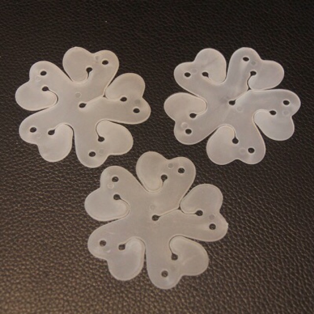 20pcs Balloon Plum Flower Clip Tie Balloon blassom Decoration