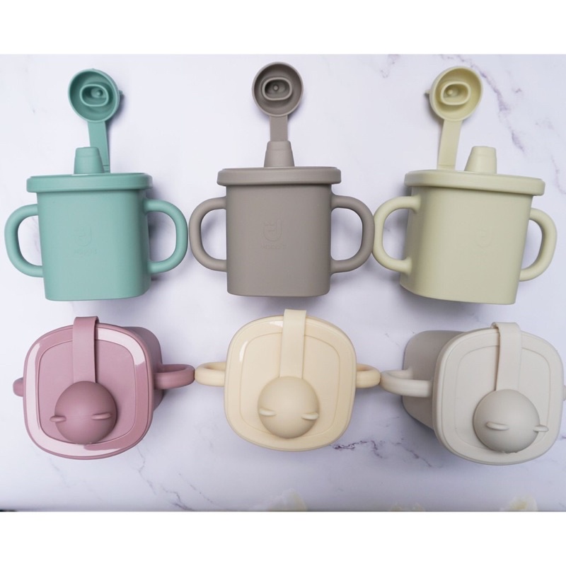CỐC UỐNG NƯỚC HÌNH GẤU MODUI CHÍNH HÃNG BLUEMAMA