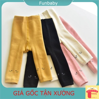 Quần tất len xù mèo bé gái 9 tháng đến 4 tuổi