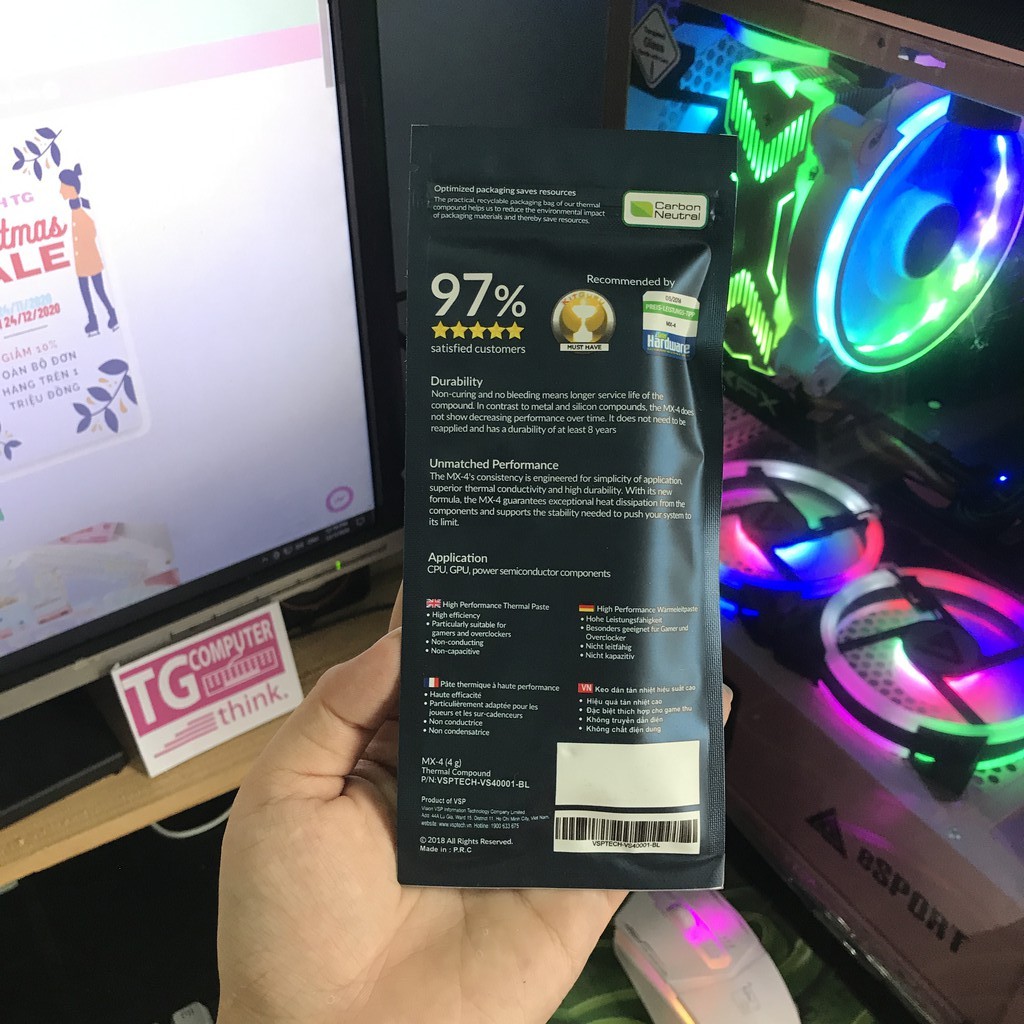 Keo tản nhiệt VSPTECH MX-4 (siêu xịn) | BigBuy360 - bigbuy360.vn