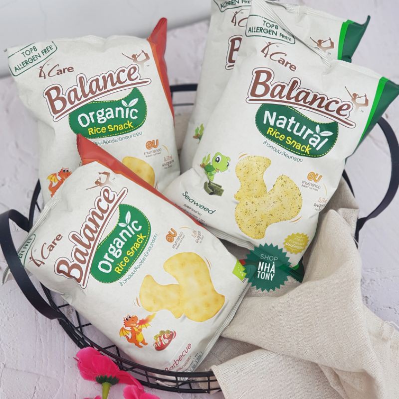 Bánh Snack Gạo Hữu Cơ 4Care Balance 25g