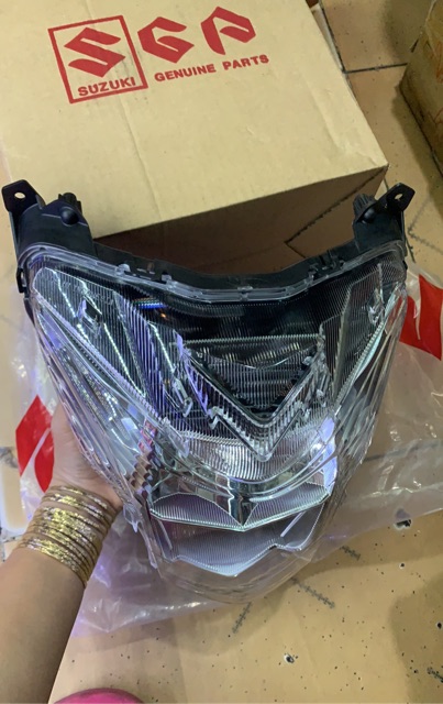 Chóa đèn pha led satria  raider  fi  hàng chính hãng
