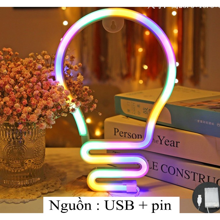 Đèn led neon trang trí phòng, decor phòng ngủ hình hành tinh - Làm quà tặng, đèn ngủ siêu đẹp