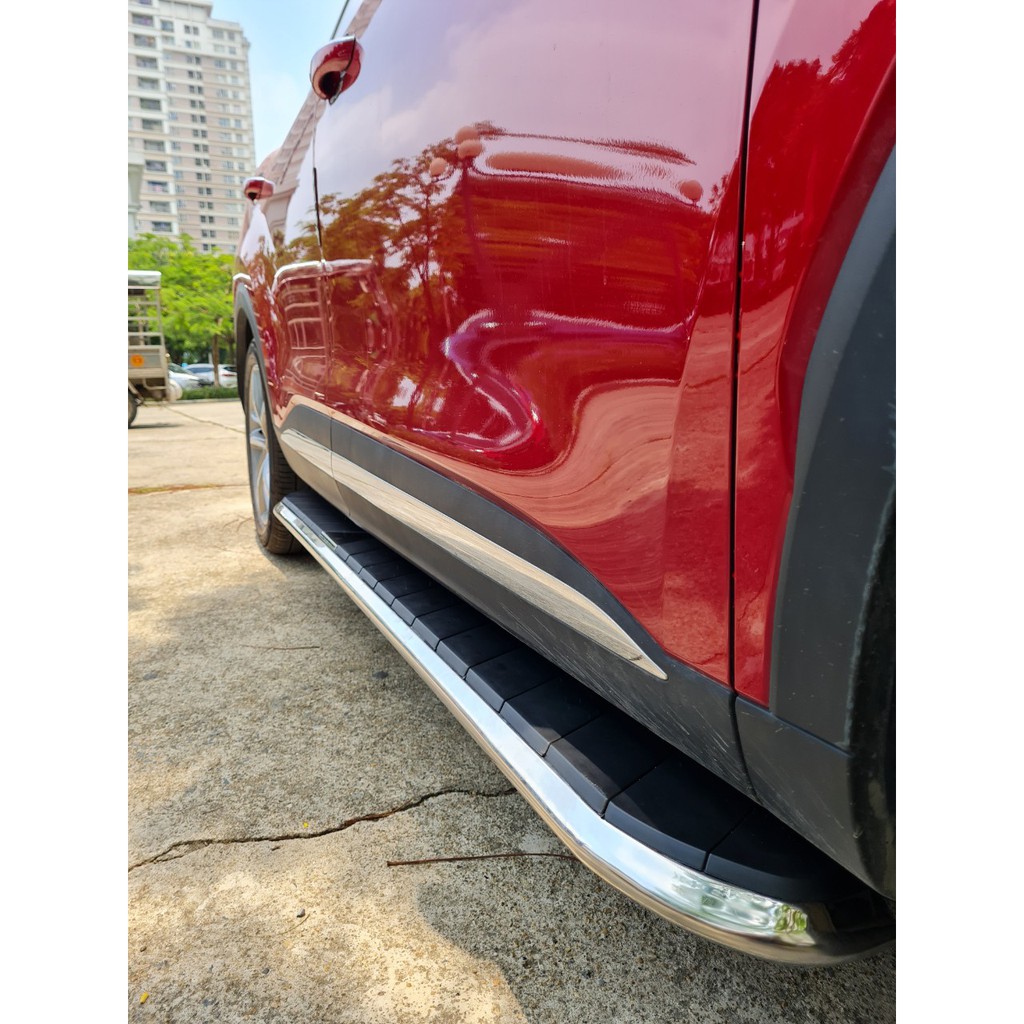 Bậc lên xuống, bệ bước chân Mazda CX5 2018 - 2021. ĐÚC nguyên khối