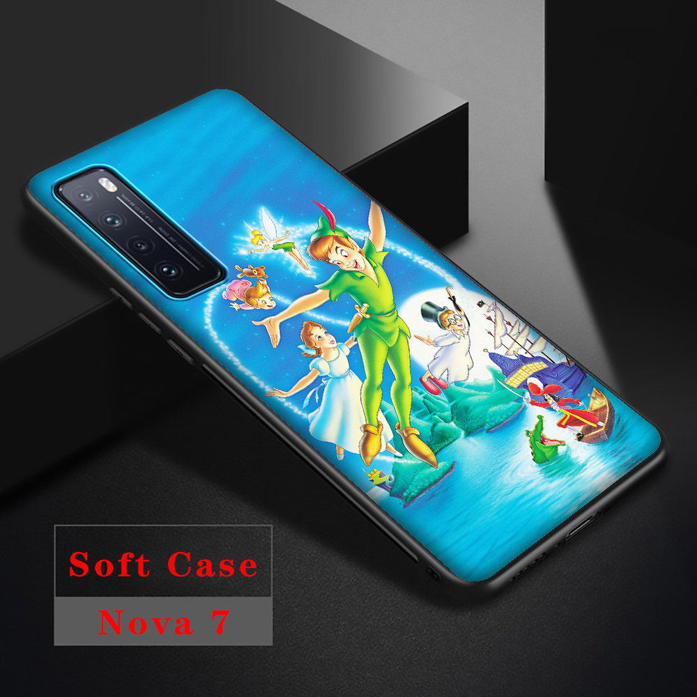 Ốp Điện Thoại Mềm Hình Peter Pan Mp127 Cho Huawei Nova 2 2i 3 3i 4 4e 5 5i 5t 7 Se Lite