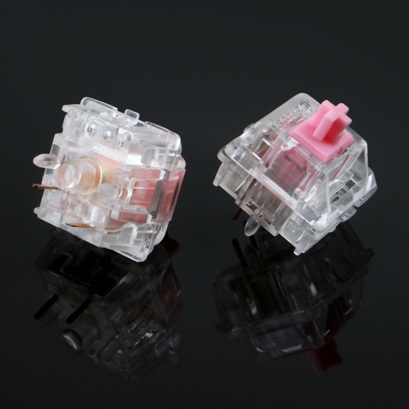 Công Tắc Roselios Sakurios Tuyến Tính 67g Force Gateron Màu Hồng / Đỏ Cho Bàn Phím Cơ Chơi Game DIY