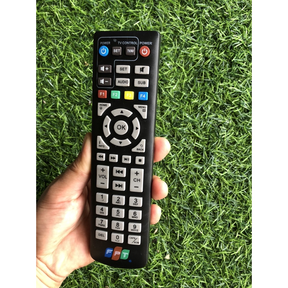 Điều khiển đầu truyền hình đầu thu FPT,Remote điều khiển đầu thu smart box FPT - Hàng tốt