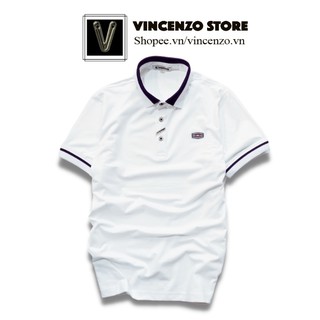 Áo thun nam tay ngắn cổ polo form ôm body cao cấp mới | Áo polo nam form slim fit đẹp Vincenzo Store