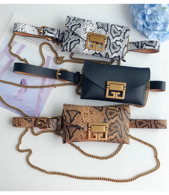 Belt bag nhiều mẫu - da mềm