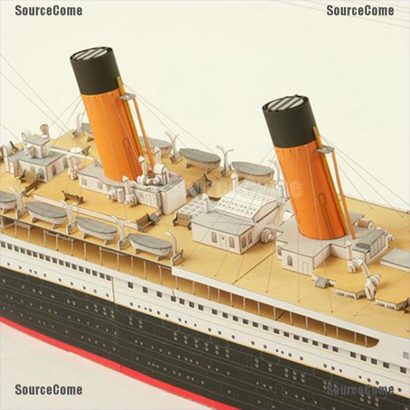 Mô Hình Tàu Titanic 3d Bằng Giấy Tỉ Lệ 1: 400