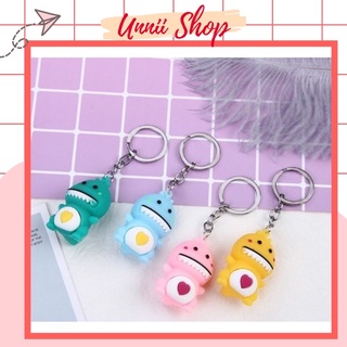 Móc Khoá Hình Khủng Long Treo Chìa Khoá Siêu Dễ Thương