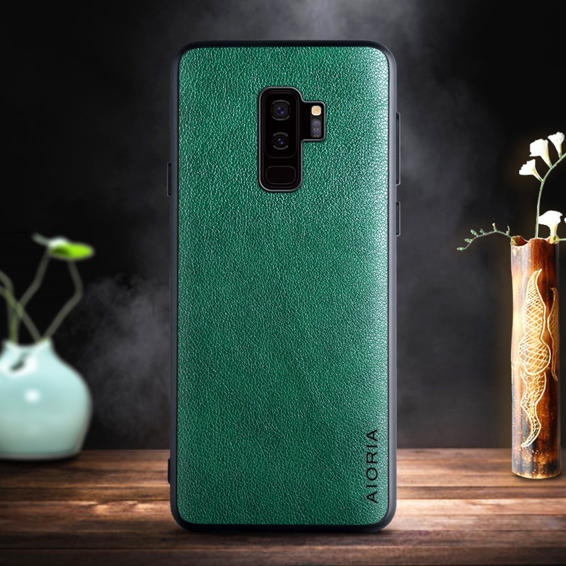Aio Bao Da Thời Trang Cho Điện Thoại samsung galaxy s9 plus Ốp