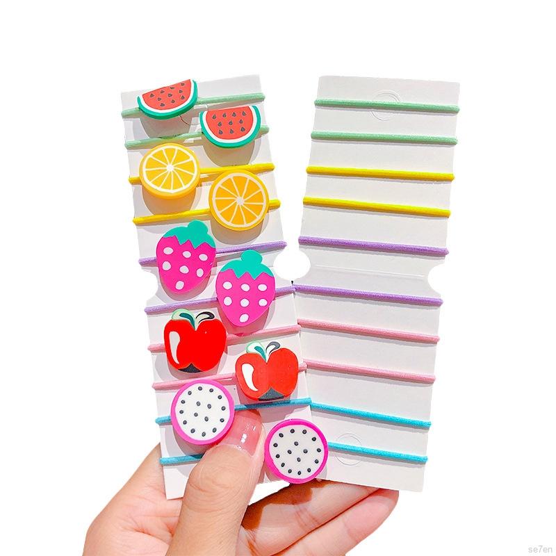 Set 10 dây buộc tóc xinh xắn cho bé gái 1-6 tuổi