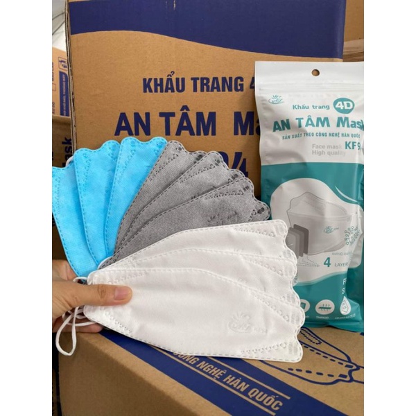 Set 5 thùng Khẩu trang  KF94 An Tâm Mask