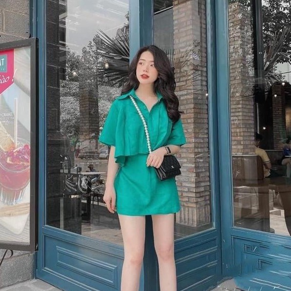 Set đồ nữ cá tính, set váy bộ đi chơi sang chảnh mùa hè đẹp 8A00131 | BigBuy360 - bigbuy360.vn