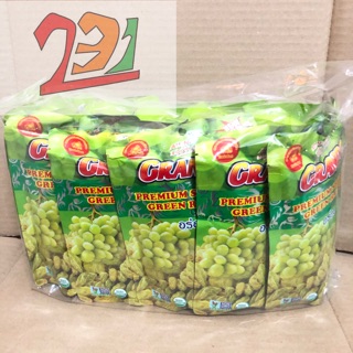 Lốc x10 Túi Nho Xanh Sấy Khô Grando 60g