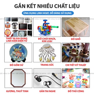 Keo Dán Siêu Dính Đa Năng Mọi Chất Liệu Cực Mạnh - Dán Gỗ Thuỷ Tinh Kim Loại Sắt Gốm Sứ Nhựa Vải - MIFAN