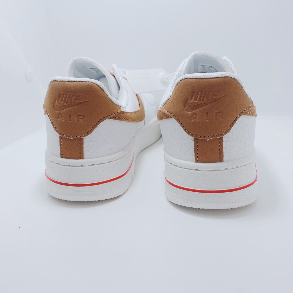 Giày Thể Thao Nam Nữ Sneaker AF1 Cổ Thấp Trắng Swosh Vàng Đỏ Full Size | BigBuy360 - bigbuy360.vn