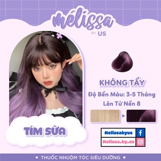 Thuốc nhuộm tóc siêu dưỡng mélissa - không xơ - lành tính