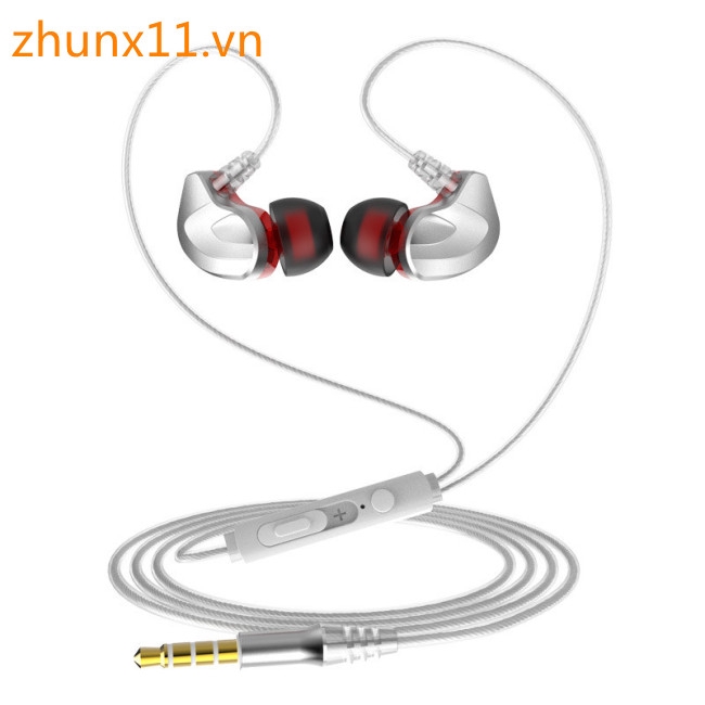 In-Ear 3.5mm for Apple Android Universal Phone Wired Call Sports Gaming Headset Line Control