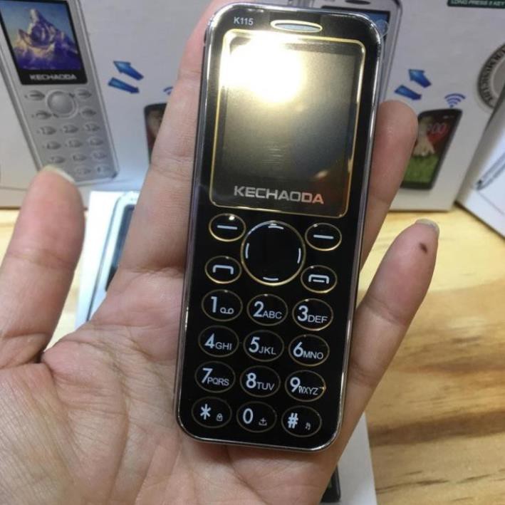 [KỊCH SÀN] Điện thoại mini Kechaoda K115 kiêm tai nghe bluetooth nhỏ gọn 3 sóng siêu mỏng BH 12 tháng | BigBuy360 - bigbuy360.vn