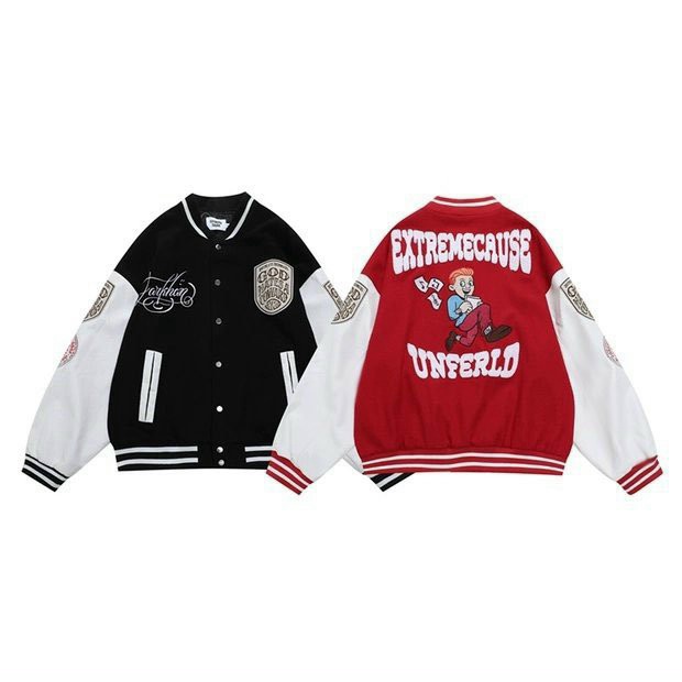 Áo Khoác Nữ Chất Nỉ PE Loại 1 Dày Mịn Phối Hình In Đẹp Có 2 Màu Đen - Đỏ Form Rộng Che Nắng Chắn Gió Tốt [NEW UNISEX]