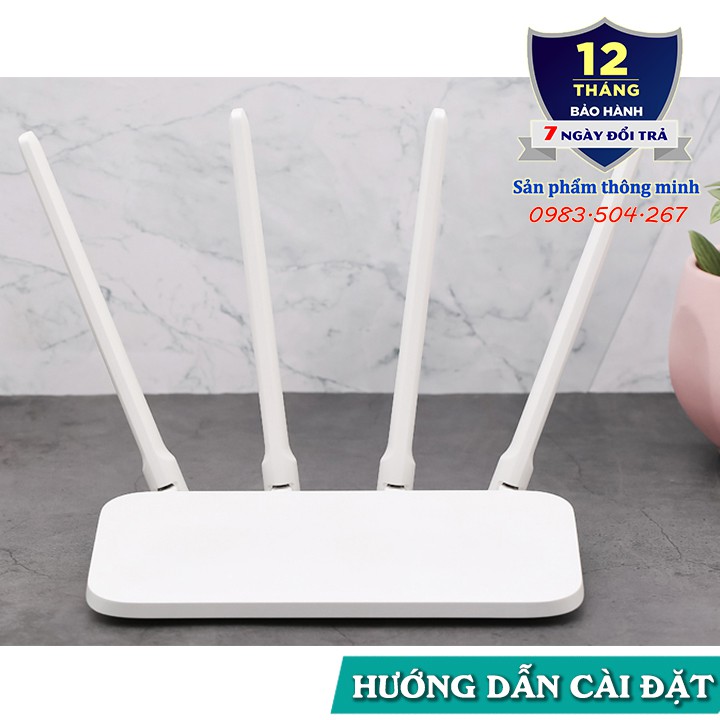 Bộ phát Wifi Router Xiaomi 4A bản Gigabit/4A bản Megabit băng tần kép - Chuẩn AC1200 - kết nối 128 thiết bị | BigBuy360 - bigbuy360.vn