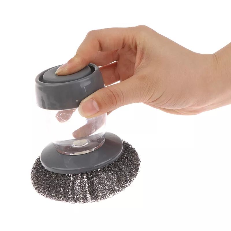 Dụng Cụ Cọ Rửa Vệ Sinh Chảo Xoong Nồi Dụng Cụ Kèm Bình Xịt Tiện Lợi