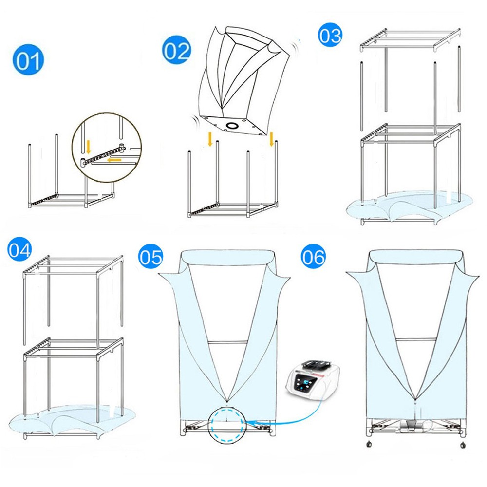 Tủ sấy quần áo bảo hành 12 tháng | Máy sấy quần áo công suất 1300W, trọng lượng sấy 15Kg