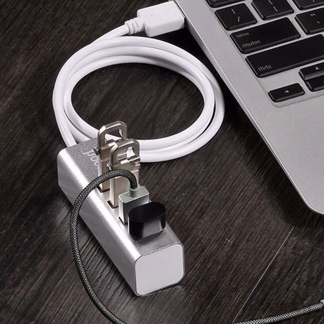 [⚡️DEL SỐC] Bộ Hub 4 cổng USB Hoco HB1 Chính Hãng - Bảo hành 12 tháng | BigBuy360 - bigbuy360.vn