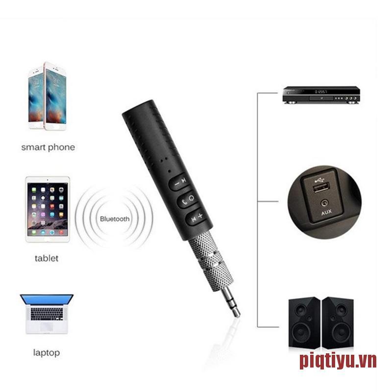 Thiết Bị Thu Phát Nhạc Mp3 Kết Nối Bluetooth Với Giắc Cắm 3.5mm