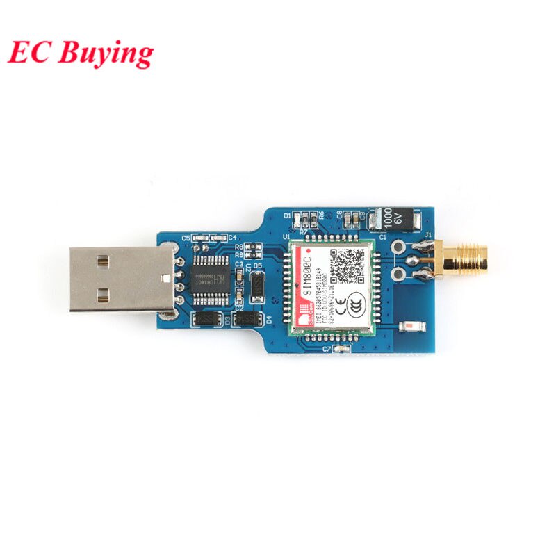 Mô Đun Chuyển Đổi USB Sang GSM GPRS SIM800C SIM800 Chuyên Dụng
