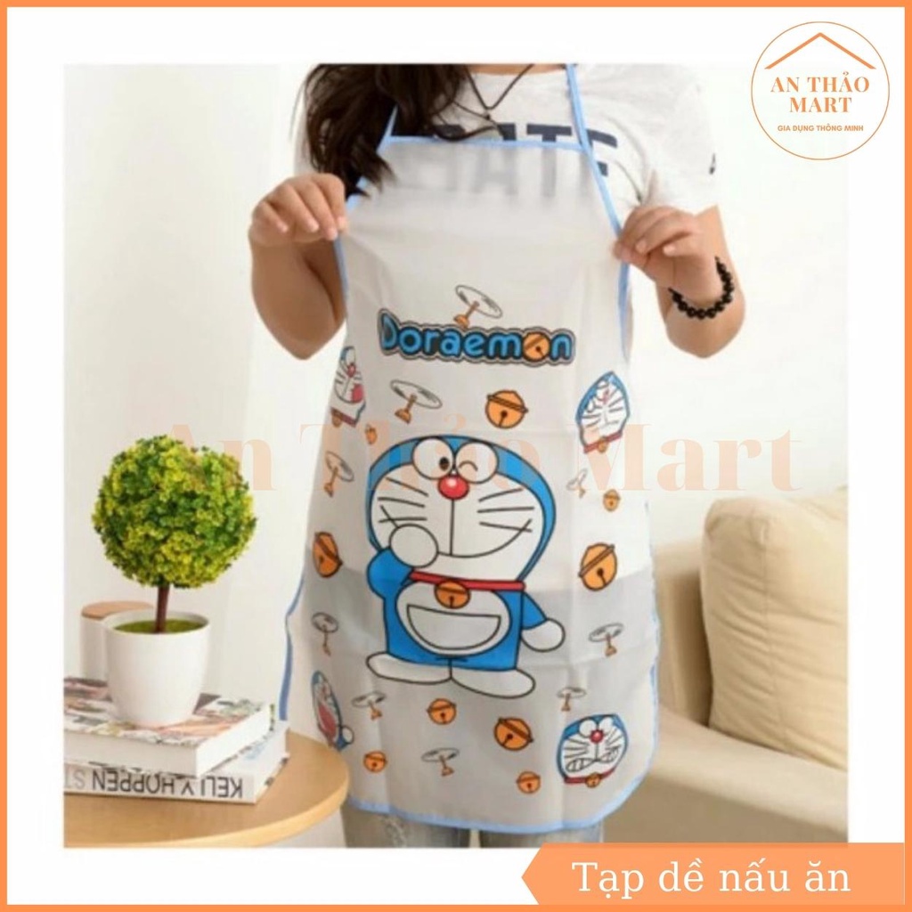 Tạp Dề Nấu Ăn Chống Thấm Nước In Hình Cute Dễ Thương