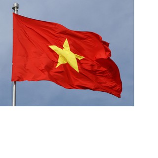 01 lá Cờ Tổ quốc, lá cờ búa liềm size 70x105cm treo gia đình