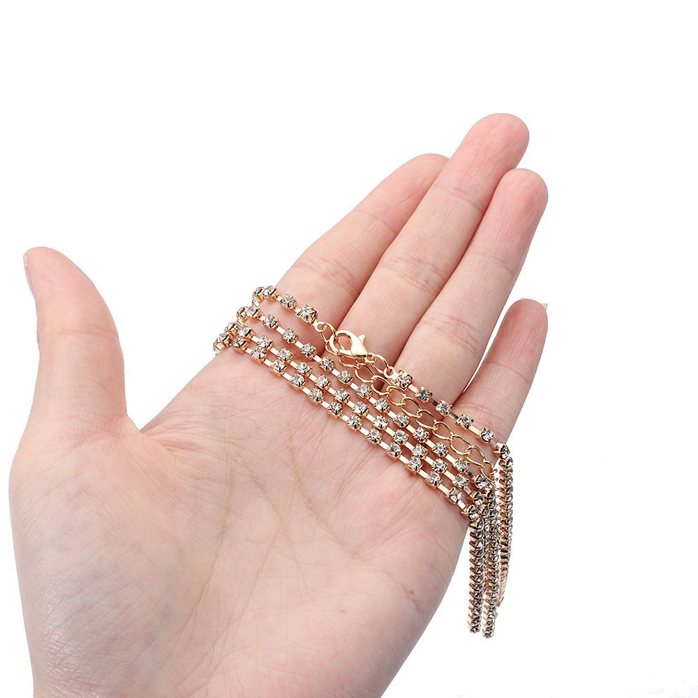 Dây chuyền đeo bụng bằng hợp kim nhiều màu sắc thời trang sành điệu cho nữ