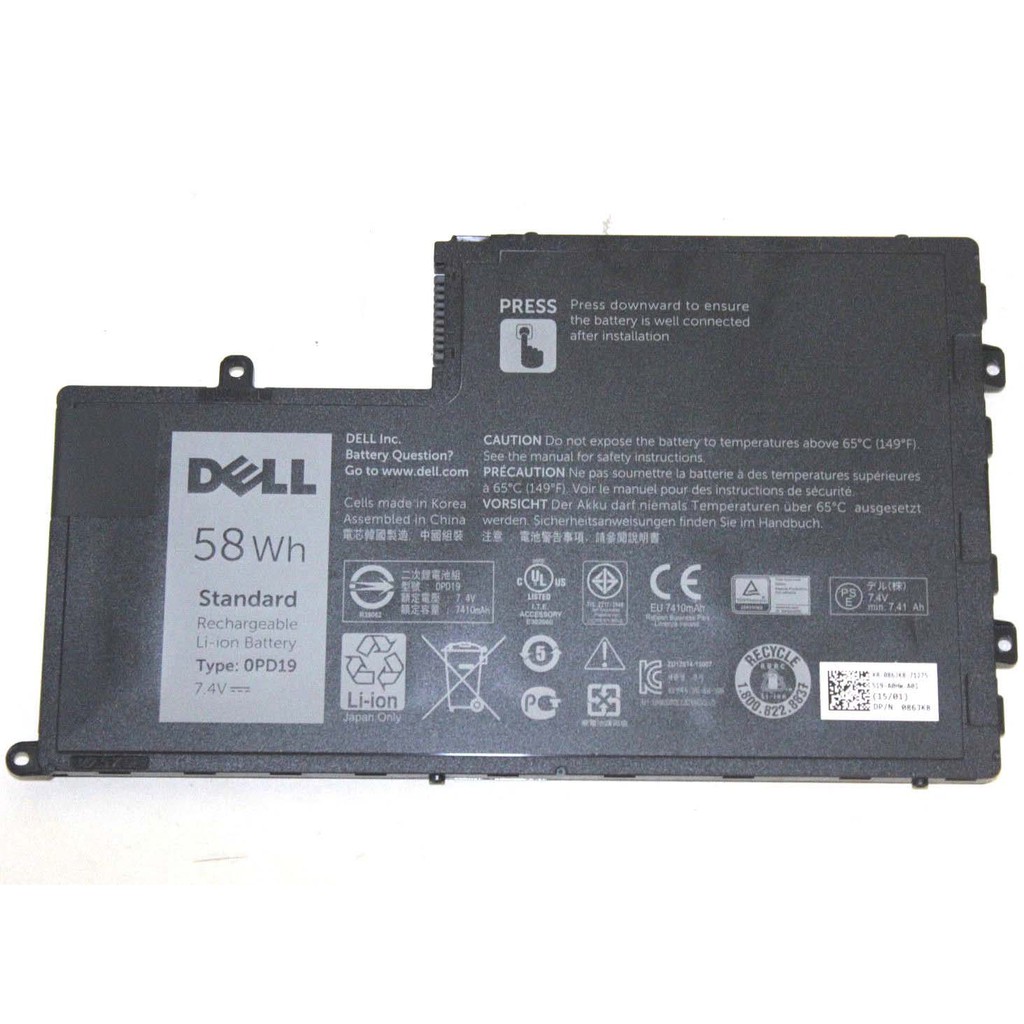 Pin dell Inspiron 5548 5448 5547 5443 5542 5442 5445 5545 5543 5447 5457 5557 TRHFF 0PD19