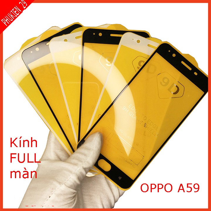Cường lực FULL màn OPPO F3,F5,A37,A57,A59,A7,A71,A83 , Tặng kèm giấy lau kính khô và ướt phukien_29 | BigBuy360 - bigbuy360.vn