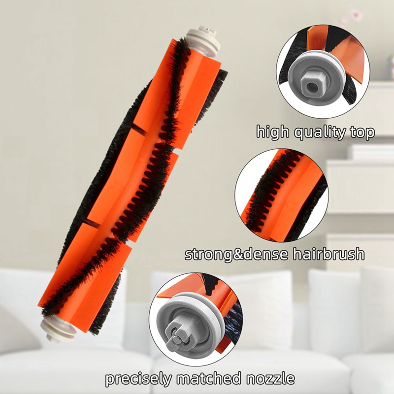 Bộ Lọc Chổi Chính &amp; Chổi Bên Thay Thế Cho Robot Hút Bụi Xiaomi Dreame Bot D9 / D9 Pro / D9 Max / Dreame L10 Pro