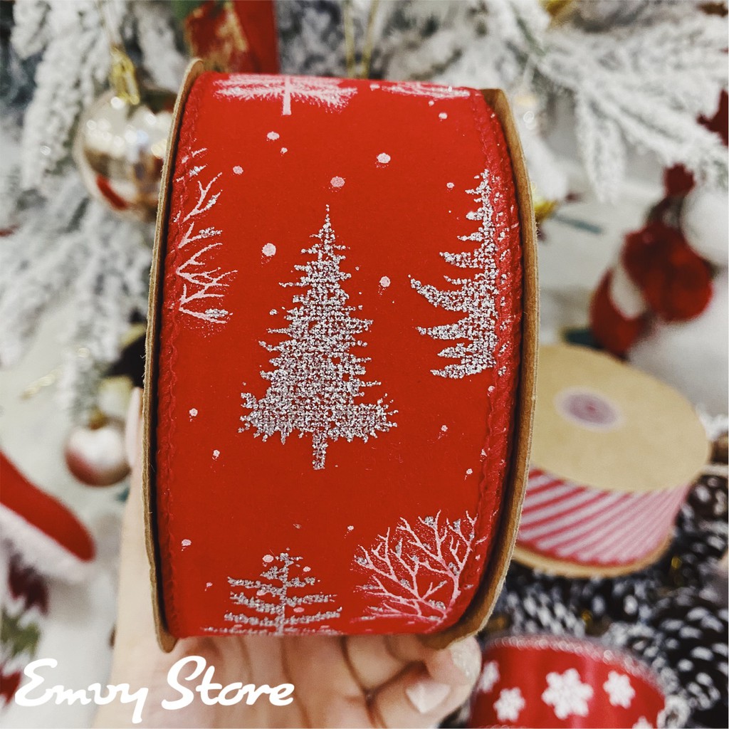 RUY BĂNG TRANG TRÍ GIÁNG SINH