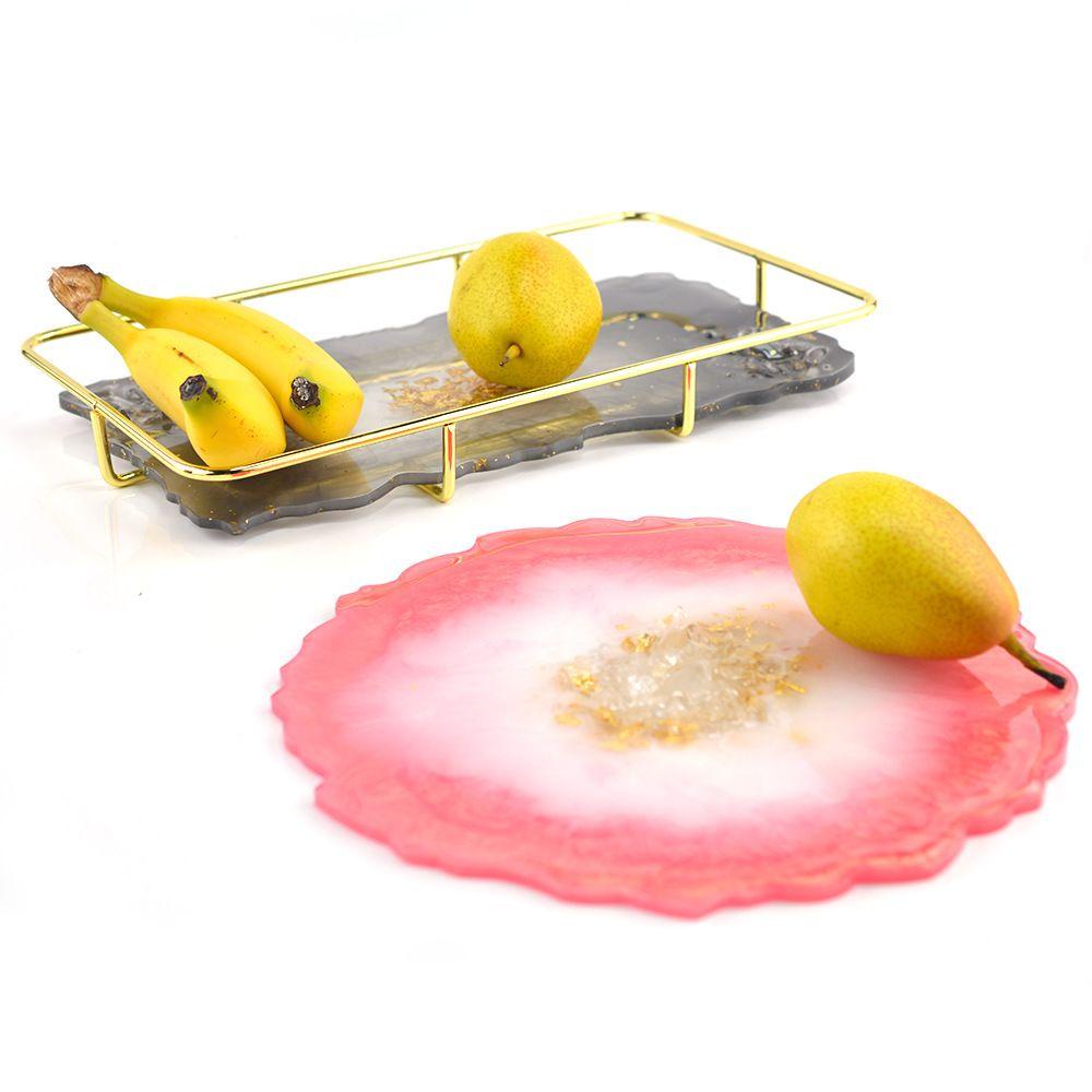 Khuôn Silicone Làm Khay Trà Hình Sóng Lớn DIY