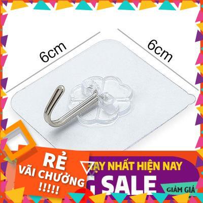 [BÁN CHẠY]  COMBO 10 Móc dán tường trong suốt treo đồ, quần áo chịu lực chắc chắn, kinh tế.