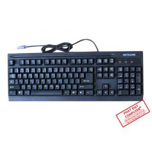 Keyboard MITSUMI mẫu mới (Cổng PS2)