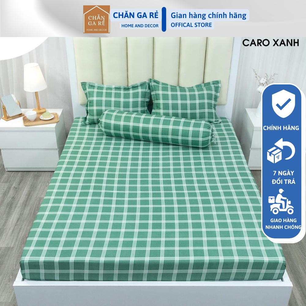 (Cập nhật kích thước)Bộ ga gối cottong poly Màn đêm dịu dàng cho giấc ngủ sâu đủ kích thước  m2 m6 m8 2m