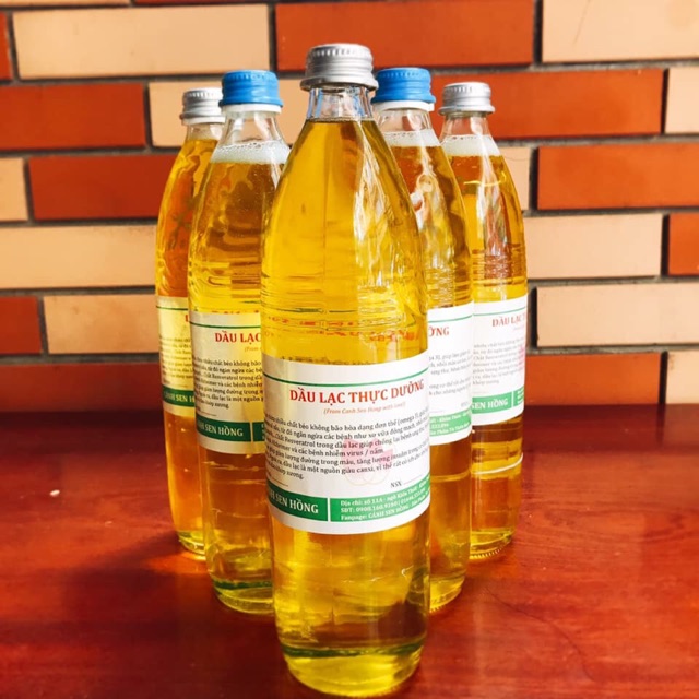 Dầu lạc Nông sản hạnh phúc