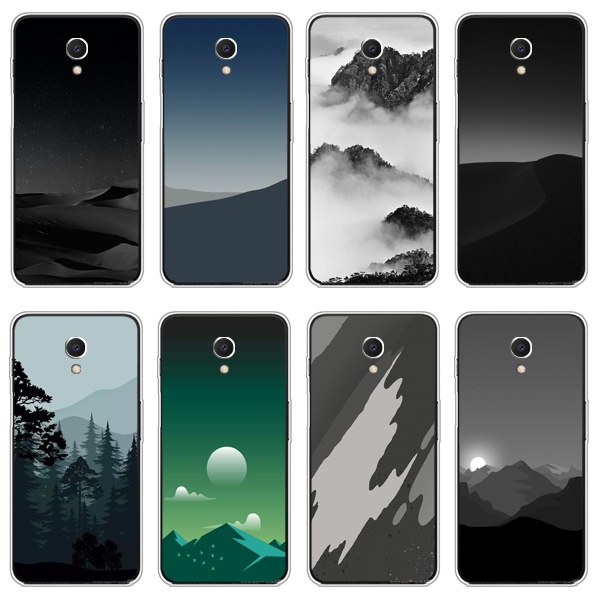 Case Meizu m6 m6 note m6s m6t Vỏ mềm silicon trong suốt