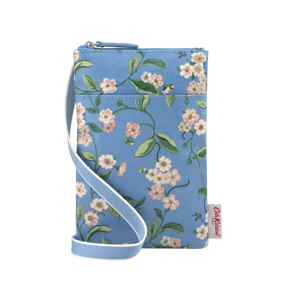 Cath Kidston - Túi đeo chéo Essentials Mini Cross Body Forget me not - 1009217 - Mid Blue