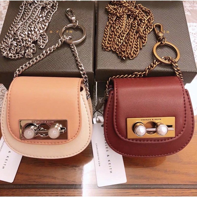 TÚI MINI CHARLES AND KEITH FULLBOX ẢNH THẬT